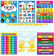 Load image into Gallery viewer, Learning Pillow 4 (PreK) PreK- 5th Grade | Visions Fulfilled