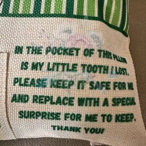 Tooth Pillow | Visions Fulfilled LLC