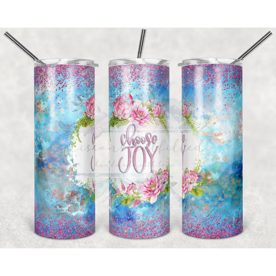 Choose Joy 20oz Tumbler | Visions Fulfilled